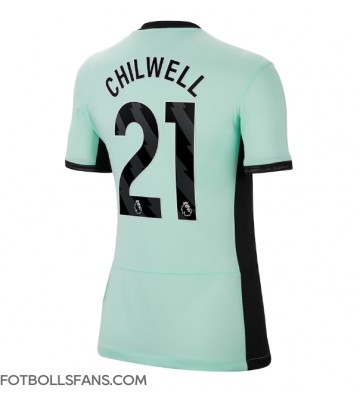 Chelsea Ben Chilwell #21 Replika Tredje Tröja Damer 2023-24 Kortärmad